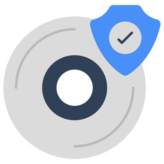 Trendy vector design of CD security 