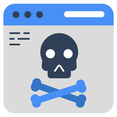 Premium download icon of web hacking 