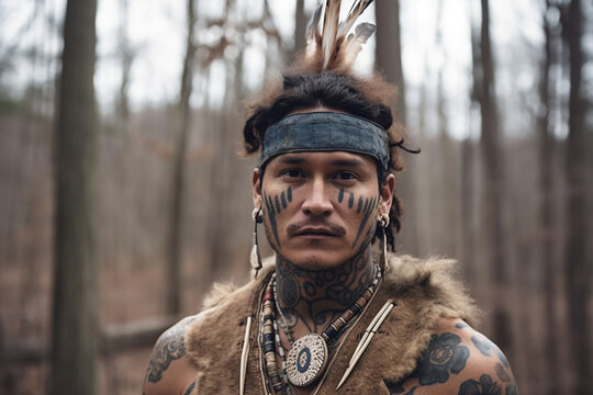 Warrior Tribal Tattoo Stock Photos and Images - 123RF