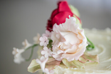 Indulgent and Beautiful Wedding Cake from a real wedding