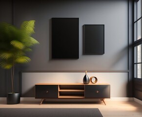 idées de décoration d'intérieur  moderne avec cadres