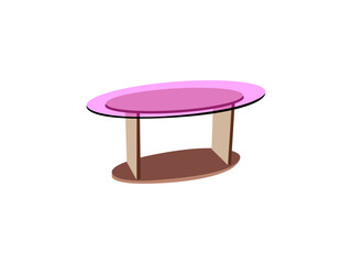 Student read table of  sitting at home. bookshelfs, work desk, chair, fashion table.  ,  vector interior background. Laptop with   bookshelf on  with and computer table style vector illustration.