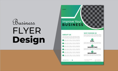 Professional flyer design. creative flyer design. corporate flyer design. simple flyer design. template flyer design
