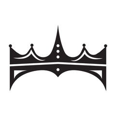  Crown icon design template vector