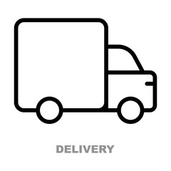 Deliver icon perfect for a website or infographic.