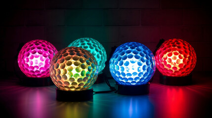 party lights disco ball, Generative Ai