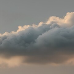 A soft and fluffy interpretation of a cloud, with textured and patterned shapes resembling the soft and fluffy texture of a cloud1, Generative AI