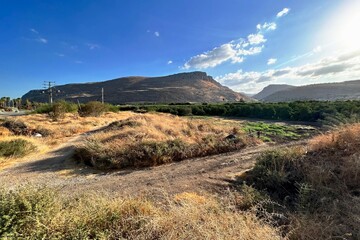 Landscape near the Sea of Galilee