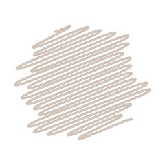 Hand drawn scribble doodle sketch element pencil art design outline stroke illustration