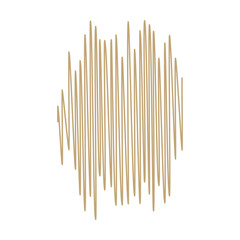 Hand drawn scribble doodle sketch element pencil art design outline stroke illustration