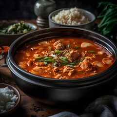 This fragrant bowl of kimchi jjigae is a delicious way to enjoy kimchi.
