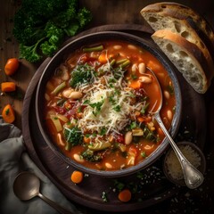 This Italian Minestrone Soup is Comforting and Delicious