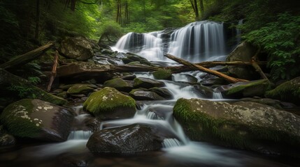 Enchanting Waterfalls: Capturing the Power and Grace of the Great Smoky Mountains
