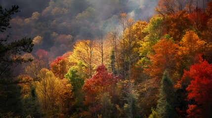 Autumn Symphony: Embracing the Vibrant Colors of the Great Smoky Mountains