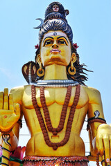 Lord Shiva statue in Omkareshwar 