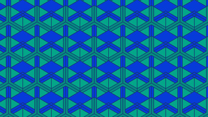 Seamless abstract geometric pattern for fabric, background, surface design, packaging Vector illustration