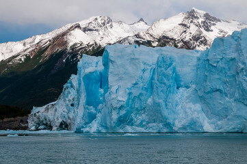 Fototapeta na wymiar Perito Moreno Glacier, Los Glaciares National Park, Santa Cruz Province, Patagonia Argentina.