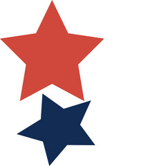 united states stars illustration