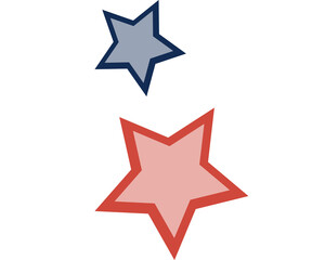 memorial day stars illustration