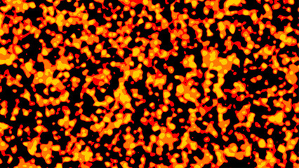 Vector lava texture. Molten magma background.