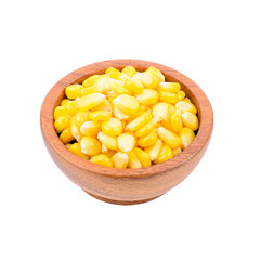 corn in wood blow isolated on transparent png