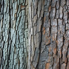 A coarse and rugged texture with tree bark and tree rings1, Generative AI