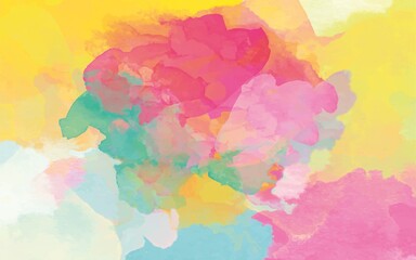Gradient, pattern, illustration, wallpaper, pink, shapes, yellow, blue, white, painting,