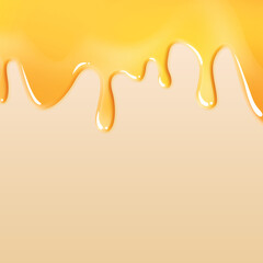 Free background Ice cream dripping honey caramel pastel colors cream sweet