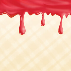 Free background Ice cream dripping honey caramel pastel colors cream sweet