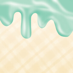 Free background Ice cream dripping honey caramel pastel colors cream sweet