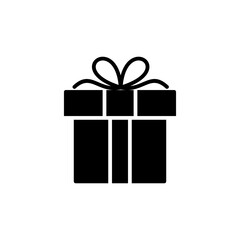 Gift icon vector. gift box icon. birthday gift