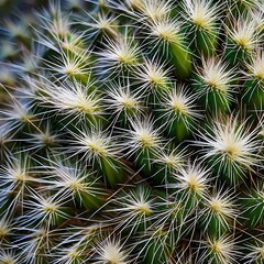 A fuzzy and prickly texture with cactus needles and wooly thistle3, Generative AI