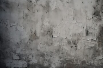 arrière plan AI de fond texturé mural sale et détaillé blanc et vide de plâtre usé