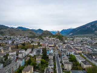 Sion also called Sitten in Switzerland - travel photography