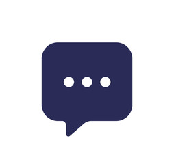 Message icon for graphic design projects vector EPS 10