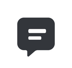 Message icon for graphic design projects vector EPS 10