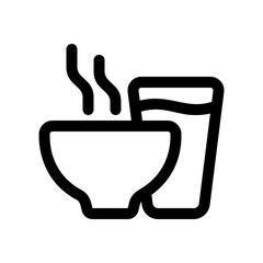 Editable meal, food and drink vector icon. Part of a big icon set family. Perfect for web and app interfaces, presentations, infographics, etc