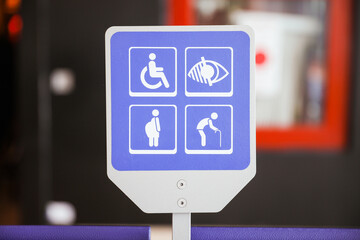 blue handicap sign is a universal symbol of accessibility and inclusivity for people with disabilities. It represents a commitment to removing barriers and creating equal opportunities for all