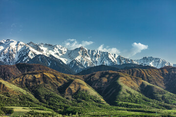 landscape in the mountains
