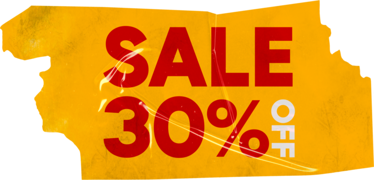 sale label sticker with discount, sale label, price promotion label