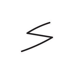 Hand drawn element, black on white background, arrow. star, love, rainbow, leaves, cloud, circle, spring, crowns for poster, banner and social media