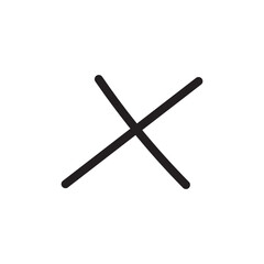 Hand drawn element, black on white background, arrow. star, love, rainbow, leaves, cloud, circle, spring, crowns for poster, banner and social media