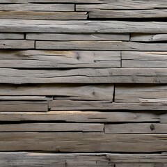 A rugged and weathered texture with aged wood and stone2, Generative AI