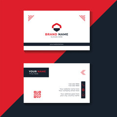 Professional business card template design, Printable double side corporate visiting card design