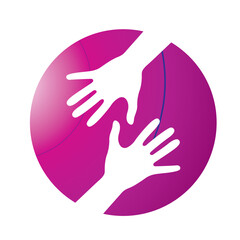 hands in the air vector icon