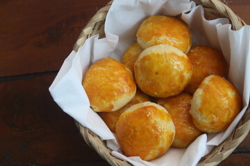 Nastar is one of the Eid pastries made from a mixture of flour, butter and eggs filled with pineapple jam.