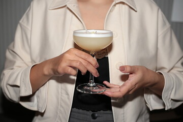 
portraits of people with cocktails