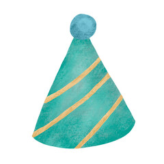 Birthday Element Illustration isolated on white background