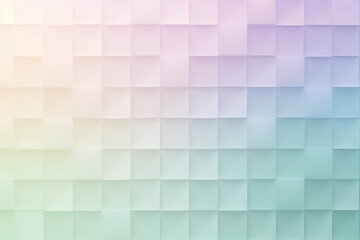 abstract background with squares, and pastel-colored wallpaper. AI generative image.