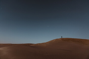 Fototapeta na wymiar South Gippsland sand dunes at night